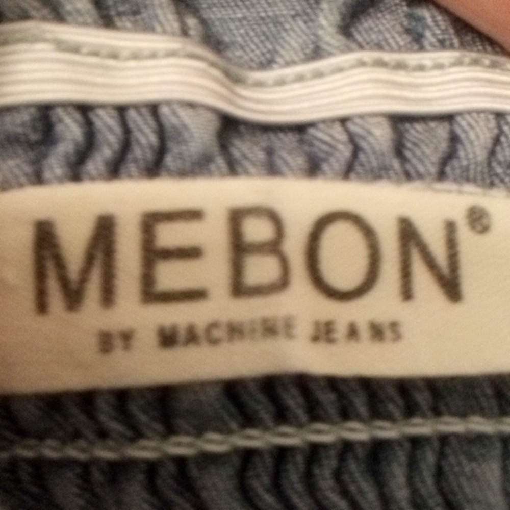 Blue Denim  Top - Size L - Picture 5 of 6